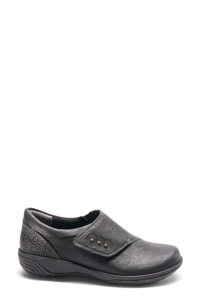 Halsa Footwear Anna Clog In Black Leather