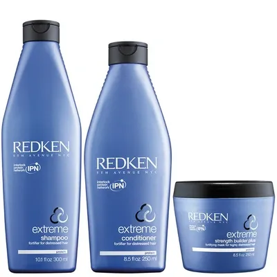 Redken Extreme +2 Repair Pack (3 Products) In White