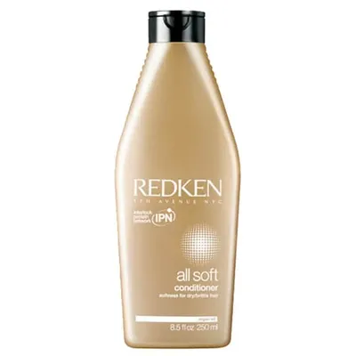 Redken All Soft Conditioner For Dry Hair, With Argan Oil For Softness And Shine 300ml In White