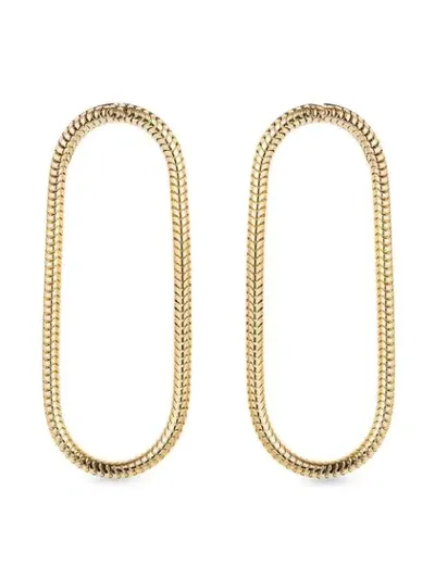 Fernando Jorge 18kt Yellow Gold Chain Medium Earrings