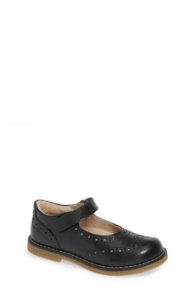 Footmates Kids' Lydia Mary Jane In Black