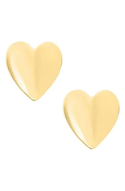 Mignonette Babies' 14k Gold Heart Earrings