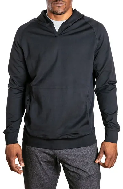 Public Rec Politan Performance Hoodie In Black