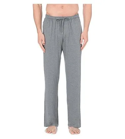 Derek Rose Derek Rose Mens Grey Marlowe Stretch-modal Pyjama Bottoms In Charcoal