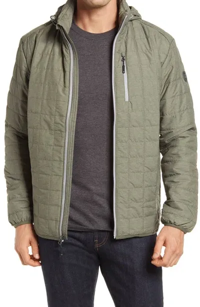 Cutter & Buck Rainier Classic Fit Jacket In Poplar Melange