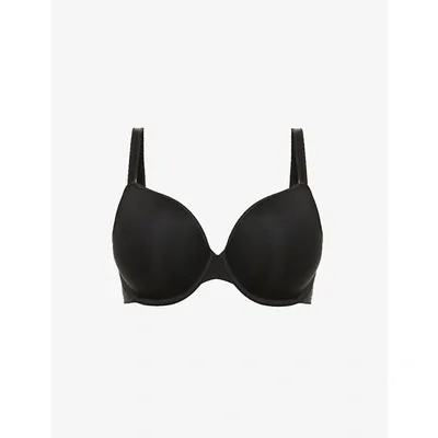 Panache Porcelain Elan Convertible T-shirt Bra In Black