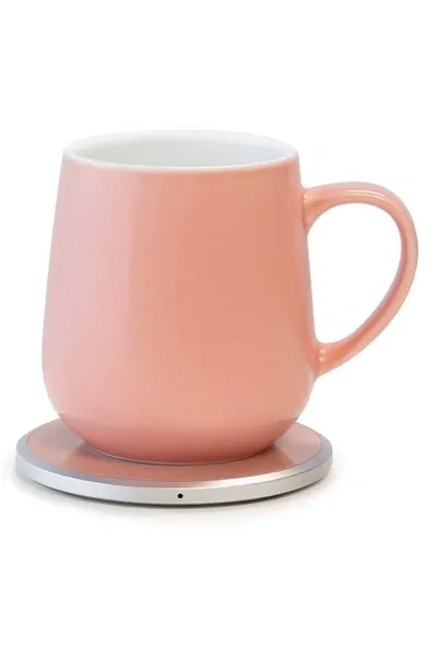 Ohom Ui Self-heating Mug, 12 Oz. In Cupcake Pink