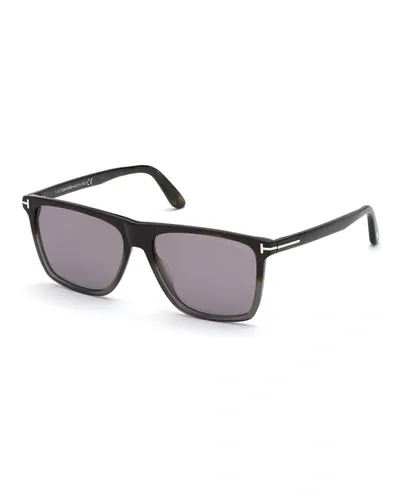 Tom Ford Fletcher M Ft0832 M 55c Flattop Sunglasses In Gradient