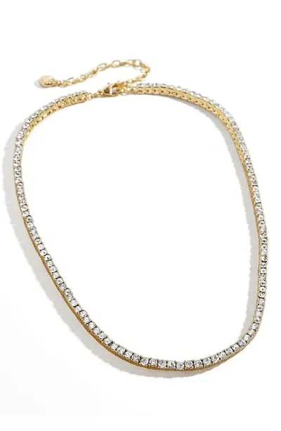 Baublebar Bennett Crystal Tennis Necklace, 16 In Clear