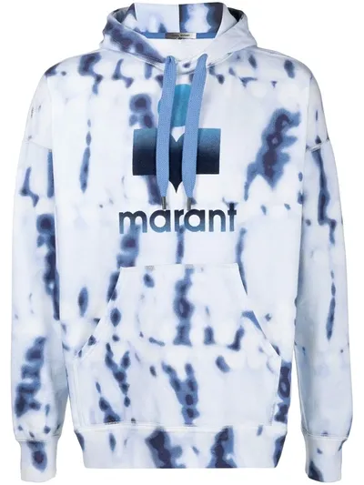 Isabel Marant Blue Tie-dye Miley Hoodie