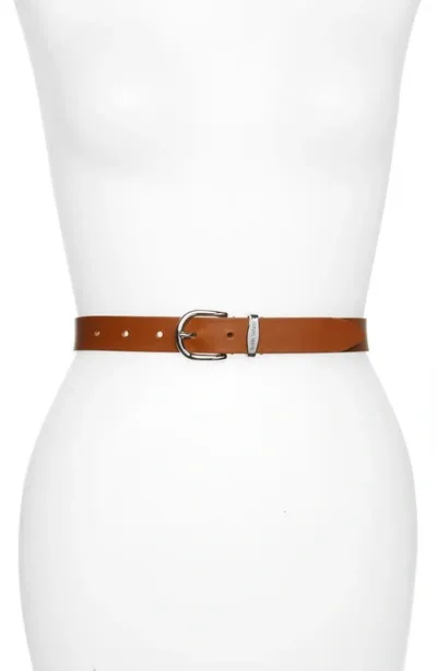 Isabel Marant Zadd Leather Belt In Natural