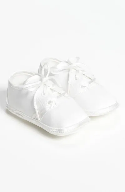 Little Things Mean A Lot Kids' Matte Satin Shoe In White