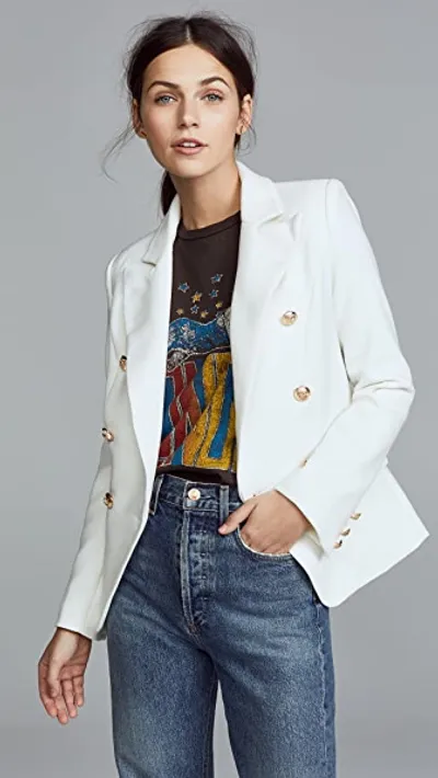 Lioness Palermo Blazer In White