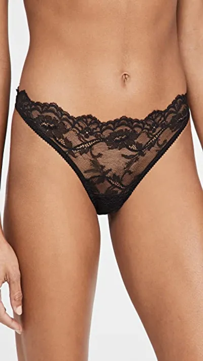 Journelle Isabel Thong In Black