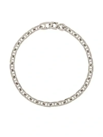 M Cohen Sterling Silver Chain-link Bracelet