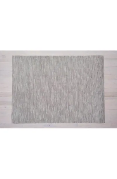 Chilewich Textured Woven Indoor/outdoor Floor Mat In Chalk