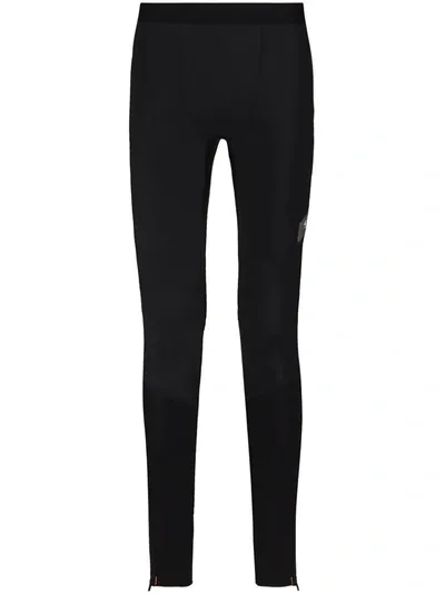 Soar Reflective Logo-print Stretch-jersey Leggings In Black