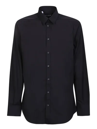 Dolce & Gabbana Black Cotton Shirt