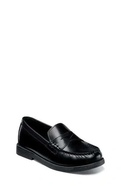 Florsheim Kids'  'croquet' Penny Loafer In Black