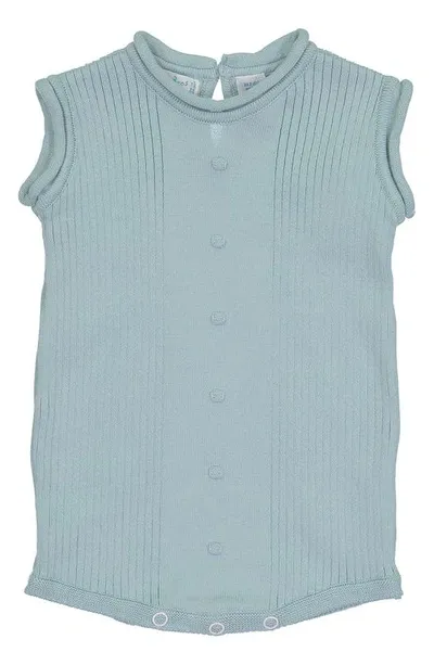 Feltman Brothers Babies' Sleeveless Knit Romper In Mint