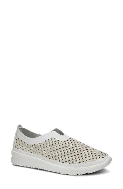 Flexus By Spring Step Centrics Slip-on Sneaker In White