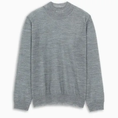 Jil Sander Grey Crewneck Sweater