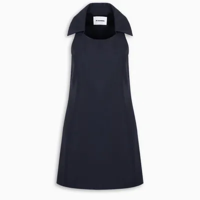 Jil Sander Miki Up Tunic-style Top In Blue