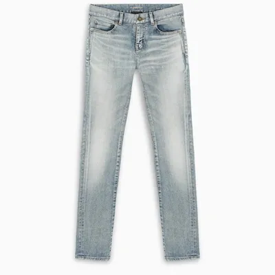 Saint Laurent Light-blue Slim-fit Jeans