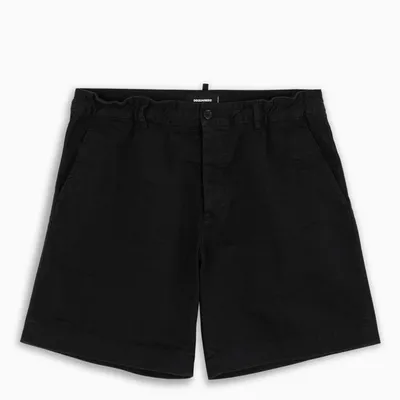 Dsquared2 Stretch Black Shorts