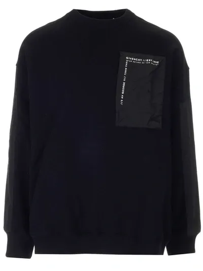 Givenchy Black Sweatshirt With Patch