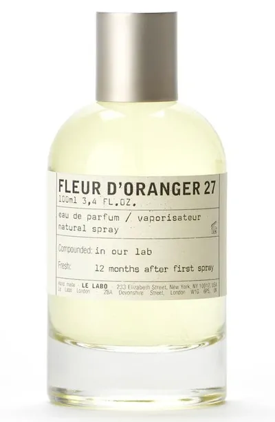 Le Labo Fleur D'oranger 27 Eau De Parfum