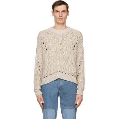 Isabel Marant Off-white Pacome Sweater In 23ec Ecru