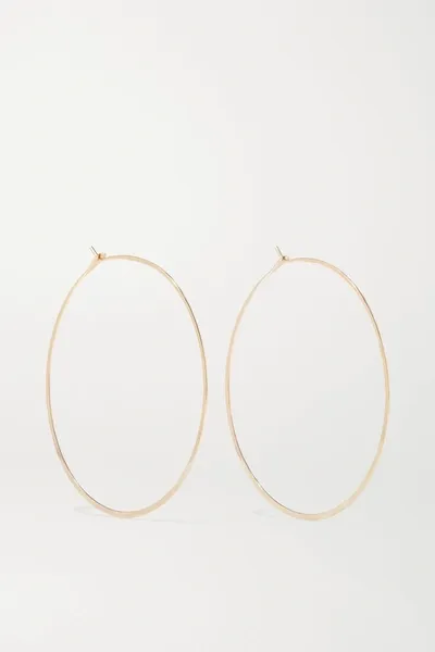 Melissa Joy Manning 14-karat Gold Hoop Earrings