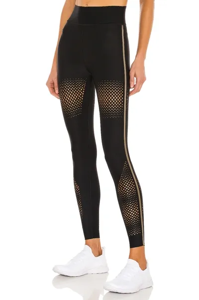 Ultracor Ultra High Diamond Mesh Legging Black In Nero & Gold