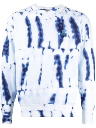 Isabel Marant Blue Mike Tie-dye Sweatshirt