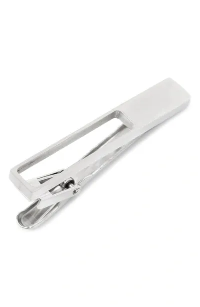 Cufflinks, Inc Die Cut Stainless Steel Tie Clip In Silver