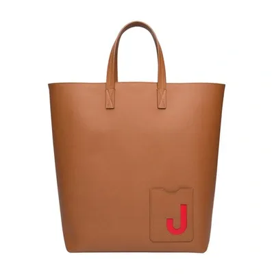 La Doublej Shopper Tote Bag In Marrone