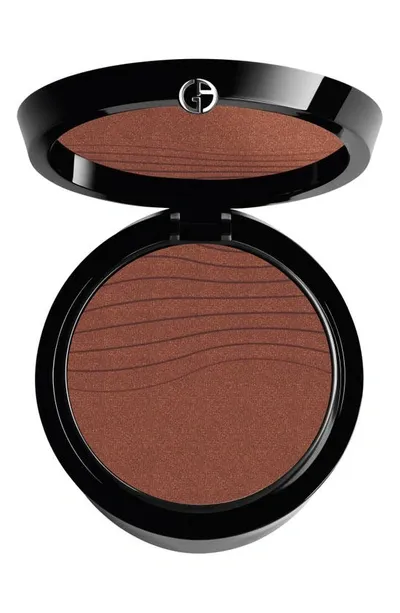 Giorgio Armani Armani Beauty Luminous Silk Glow Pressed Setting Powder In . (deep With Peach Undertones)