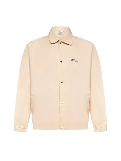 Drôle De Monsieur Casual Jacket In Beige Polyester