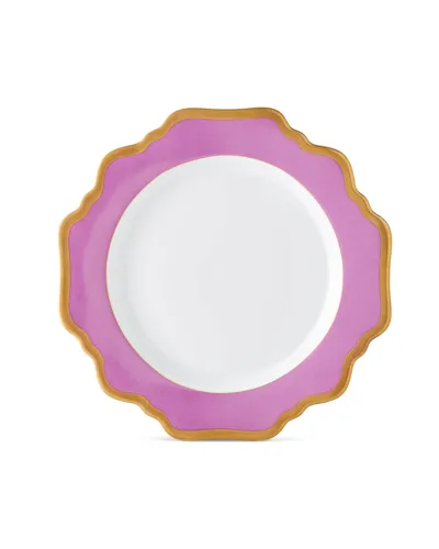 Anna Weatherley Purple Rimmed Salad Plate