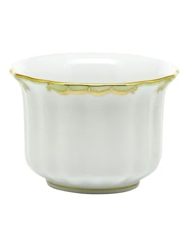 Herend Princess Victoria Green Mini Cache Pot