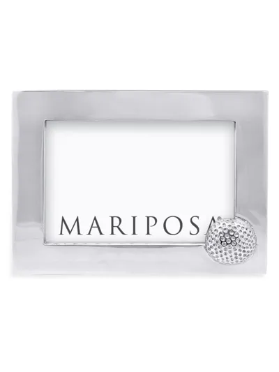 Mariposa Golf Ball Picture Frame, 5" X 7" In Silver