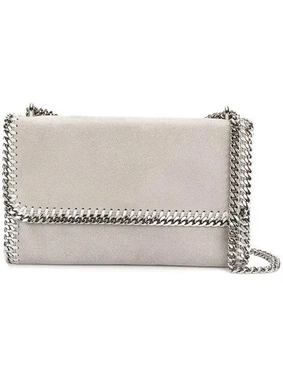 Stella Mccartney 'falabella' Schultertasche In Grey