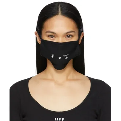 Off-white Black New Logo Mask