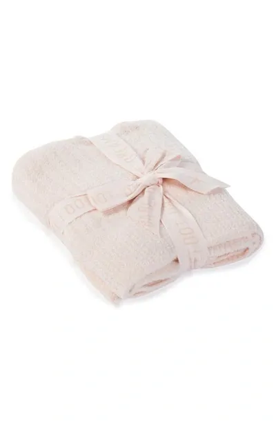 Barefoot Dreamsr Kids' Ribbed Blanket In Pink