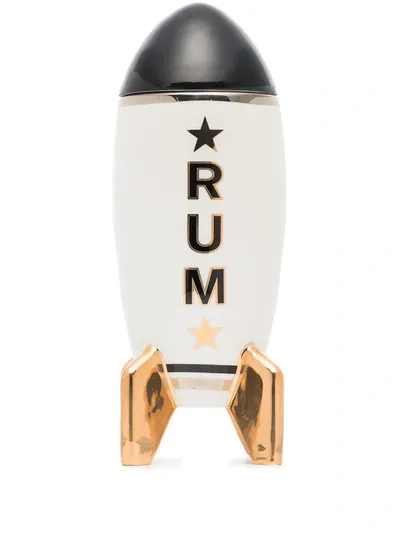 Jonathan Adler White Rum Rocket Decanter