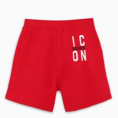 Dsquared2 Red Icon Shorts