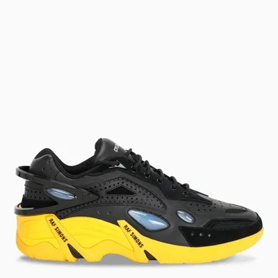 Raf Simons (runner) Black/yellow Cylon-21 Sneakers