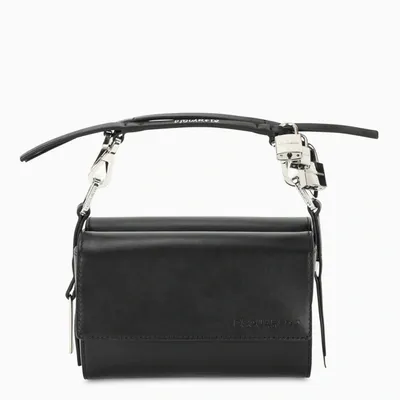 Dsquared2 Padlock-charm Crossbody Bag In Black