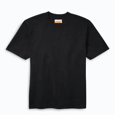 Heron Preston For Calvin Klein Heavyweight Organic Cotton T-shirt In Black